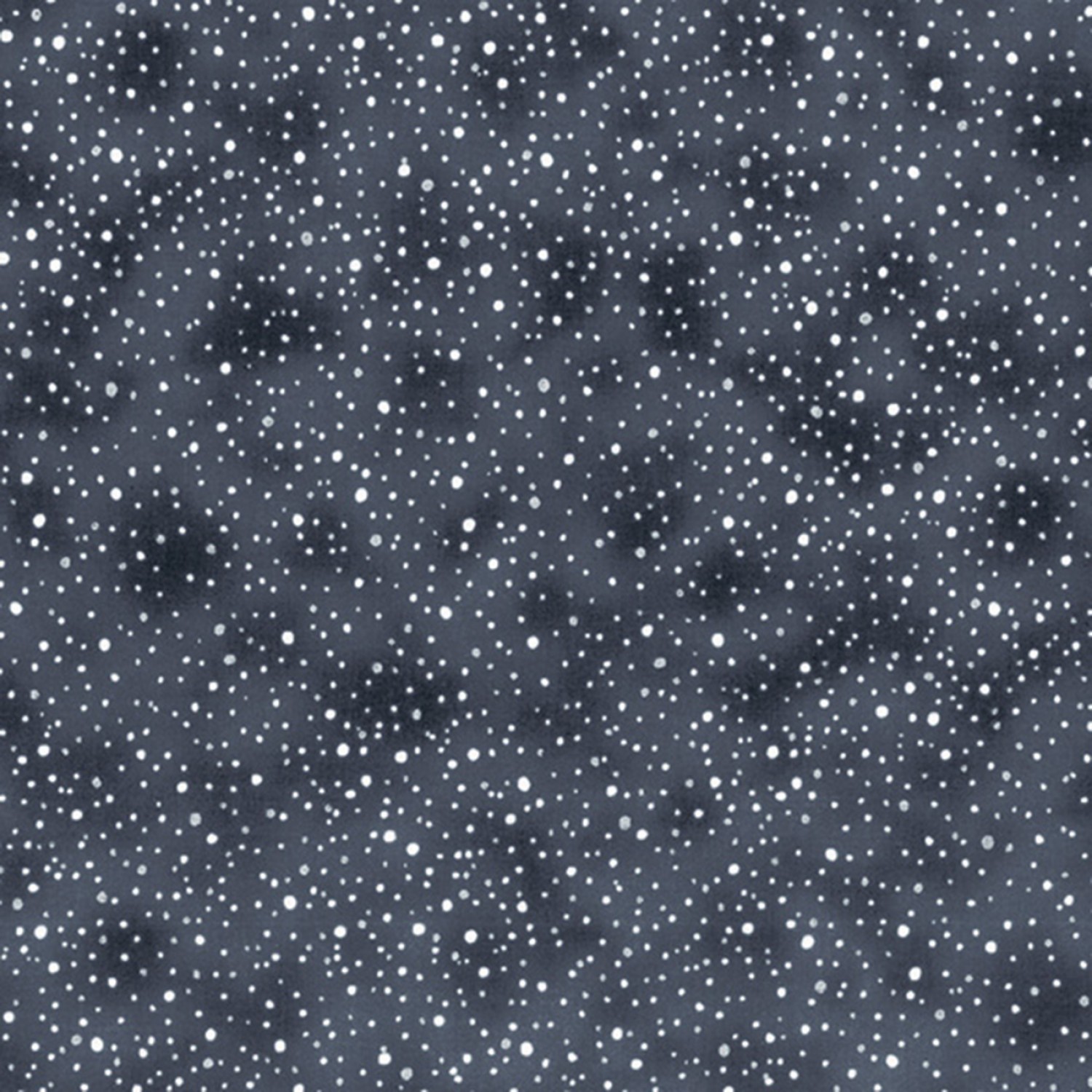 Pewter / Silver Snow Blender Christmas Fabric with Metallic