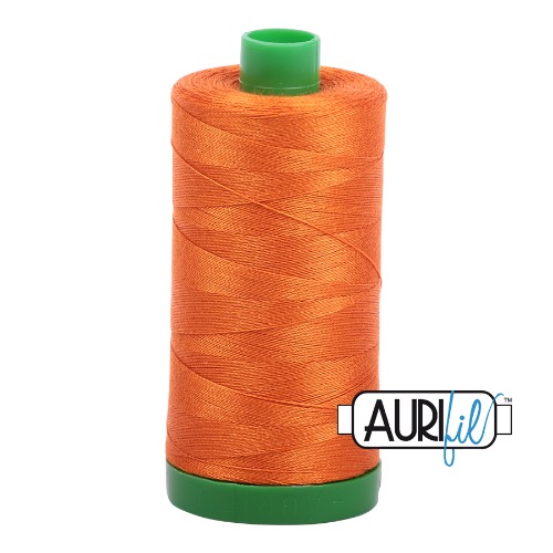 Aurifil 40 1000m 2150 Pumpkin Cotton Thread