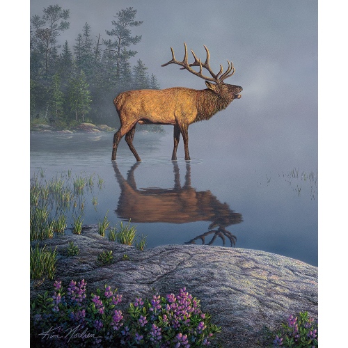 Natures Finest Elk Fabric Panel