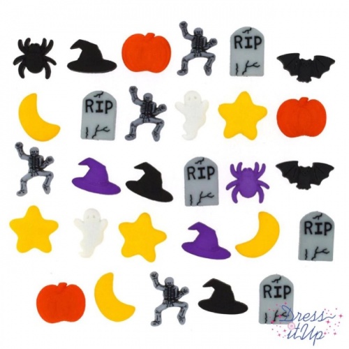 Fright Night Buttons / Embellishments