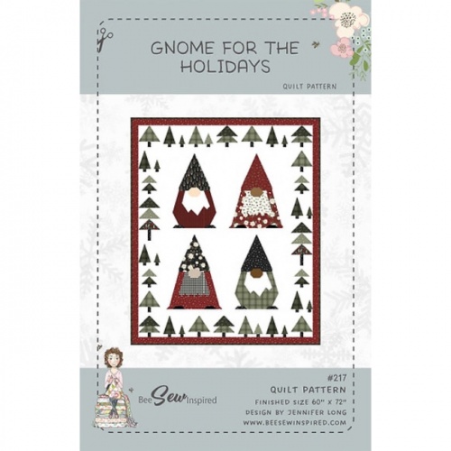 Gnome For The Holidays Christmas Quilt Pattern