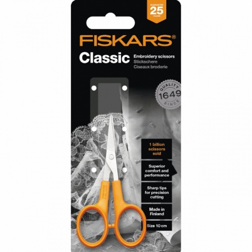 Fiskars - Classic Needlework Scissors - 10cm