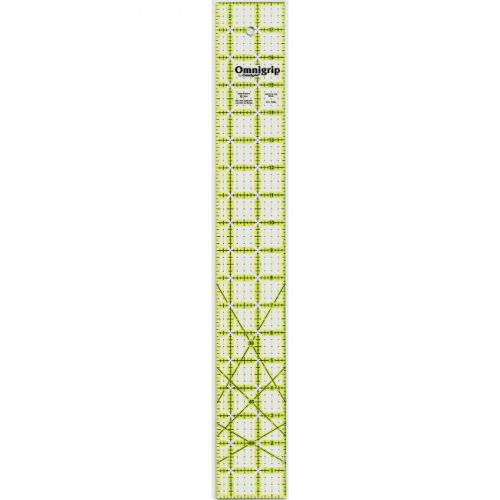Omnigrid Omnigrip 2.5'' x 18'' ruler