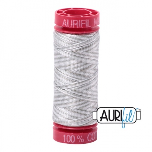 Aurifil 12 50m 4060 Silver Moon Cotton Thread