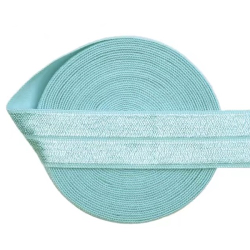 Fold-over Elastic 3/4in Batik Blue - FULL ROLL Fold-over Elastic 3/4in Batik Blue - FULL ROLL