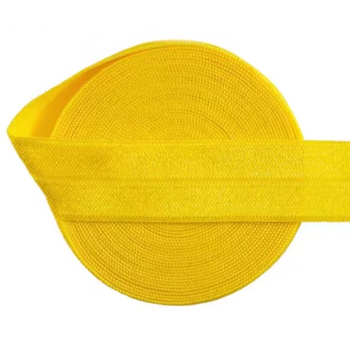 Fold-over Elastic 3/4in Daffodil - FULL ROLL Fold-over Elastic 3/4in Daffodil - FULL ROLL
