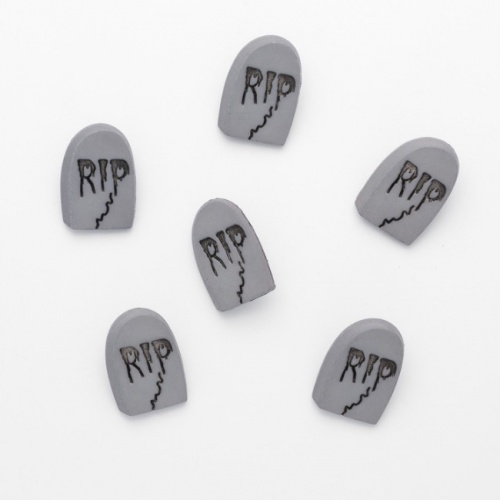 Tombstone RIP Buttons