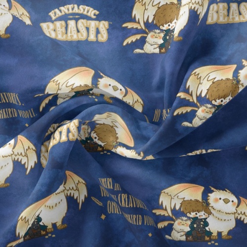 Fantastic Beasts - Baby Creatures Wizarding World Fabric