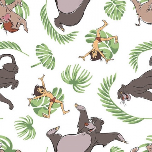 Disney Jungle Book Jungle Pals Fabric