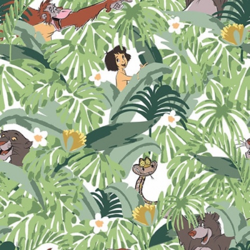 Disney Jungle Book Jungle Hide and Seek Fabric