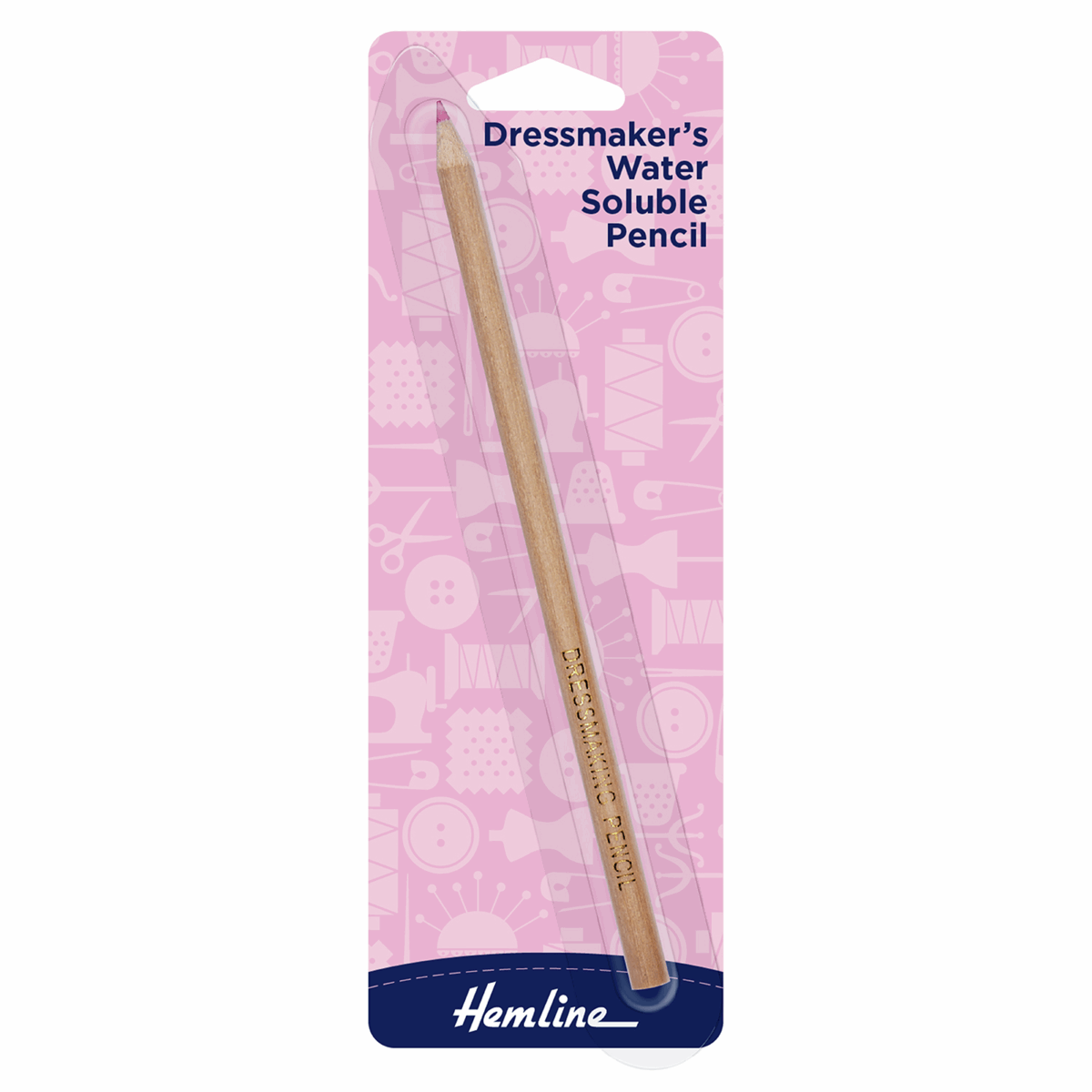 Hemline Red Water Soluble Pencil