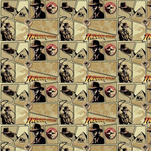 Indiana Frames - Indiana Jones Fabric