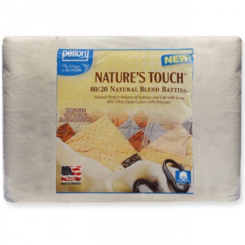 Pellon Natures Touch Natural Blend 120'' x 120'' King Size - UK Only