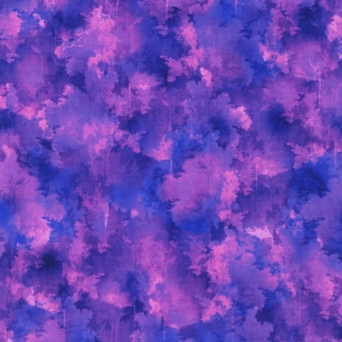 Violet Trees Natures Pace Fabric