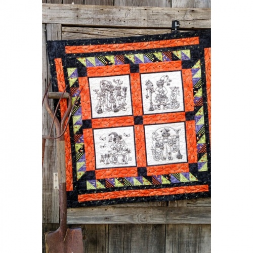 Bird Brain Designs A Coven of Witches Quilt Pattern
