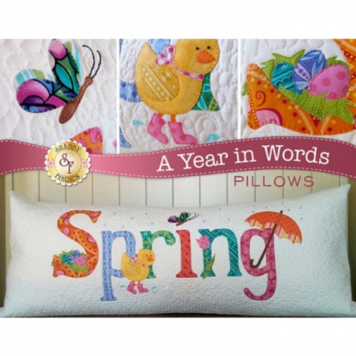 A Year in Words Spring Pillow Pattern