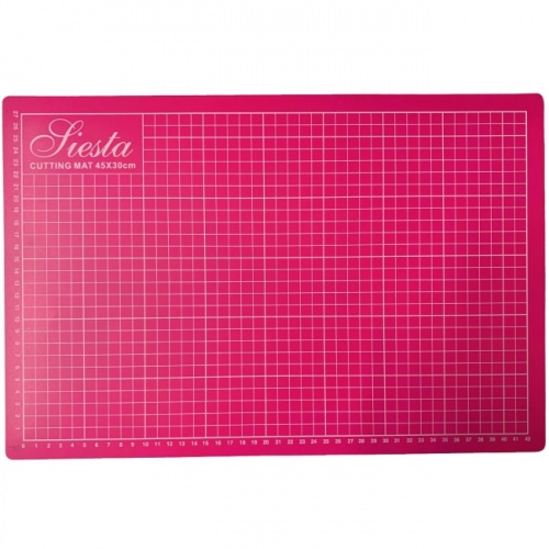Pink Cutting Mat A3 Siesta The Quilt Shop