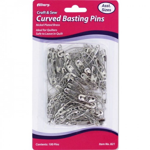 Curved Basting Pins | Allary