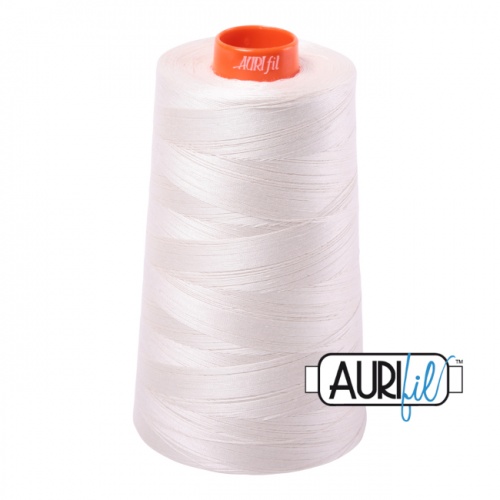 Aurifil 50 5900m 2311 Muslin Cotton Thread Cone
