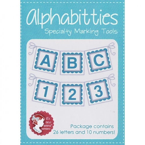 Blue Alphabitties Speciality Marking Tools | It's Sew Emma