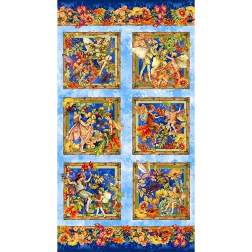 Blue Bell Fairy Squares - Flower Fairies of the Autumn