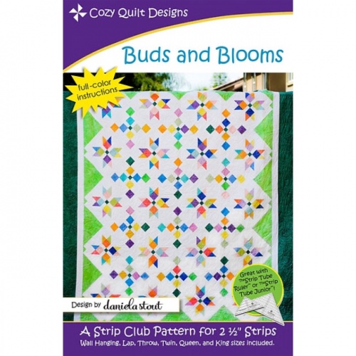 Cozy Quilt Designs Buds And Blooms Quilt Pattern