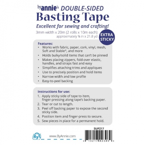 Double Sided Basting tape Seam Tape | By Annie's