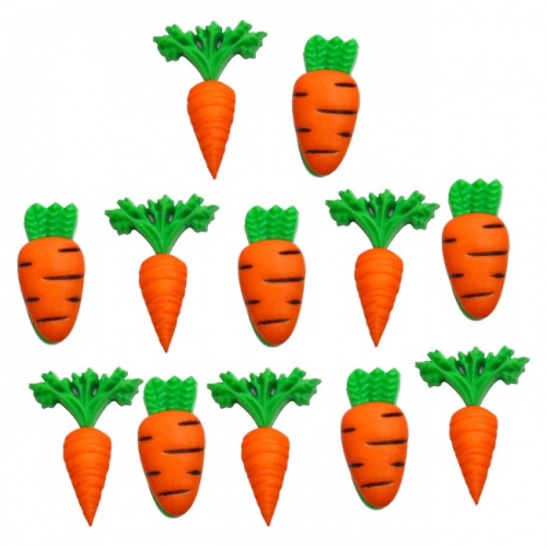 Carrot Crop Buttons