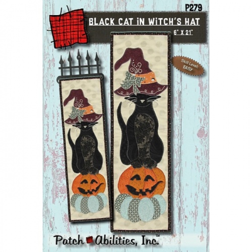Cat In A Witch's Hat Pattern