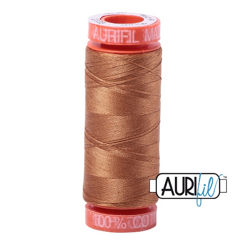 Aurifil 50 200m 2335 Cotton Thread Light Cinnamon