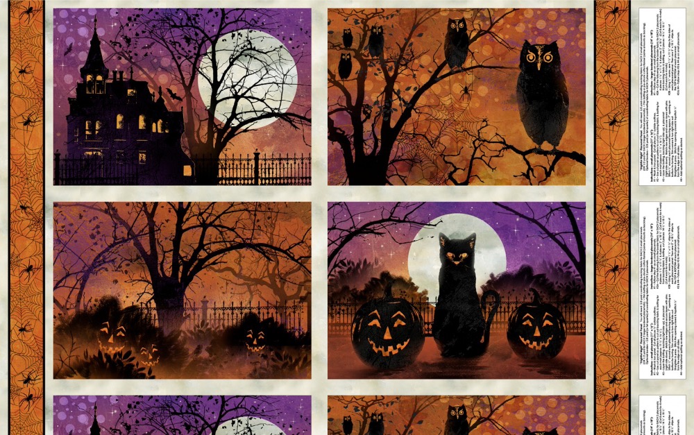 Frightful Night Placemat Panel