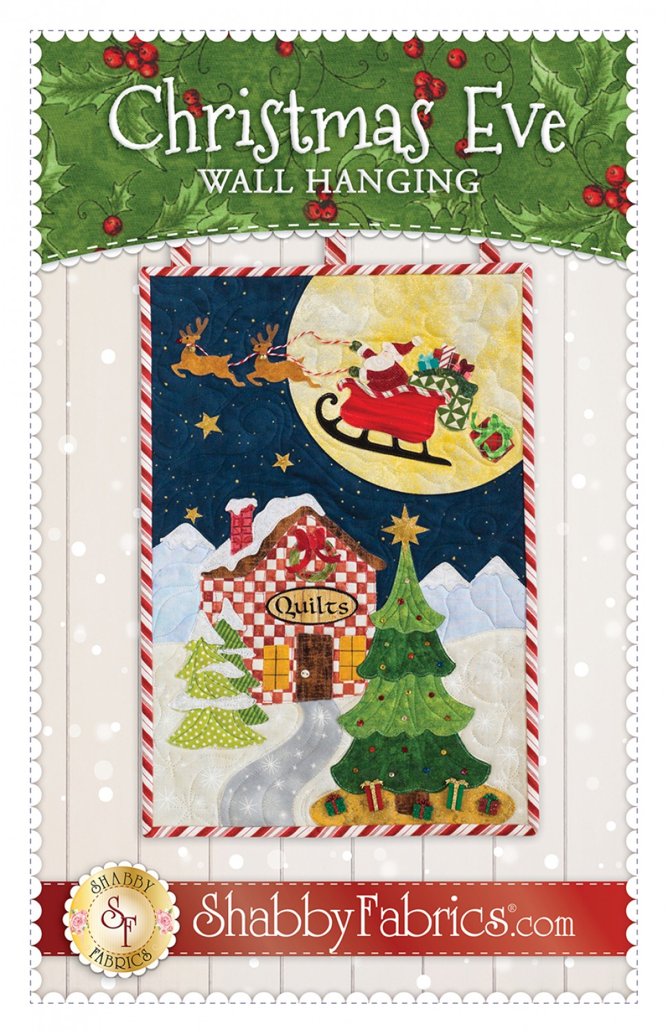 Christmas Eve Wall Hanging Pattern - The Quilt Shop