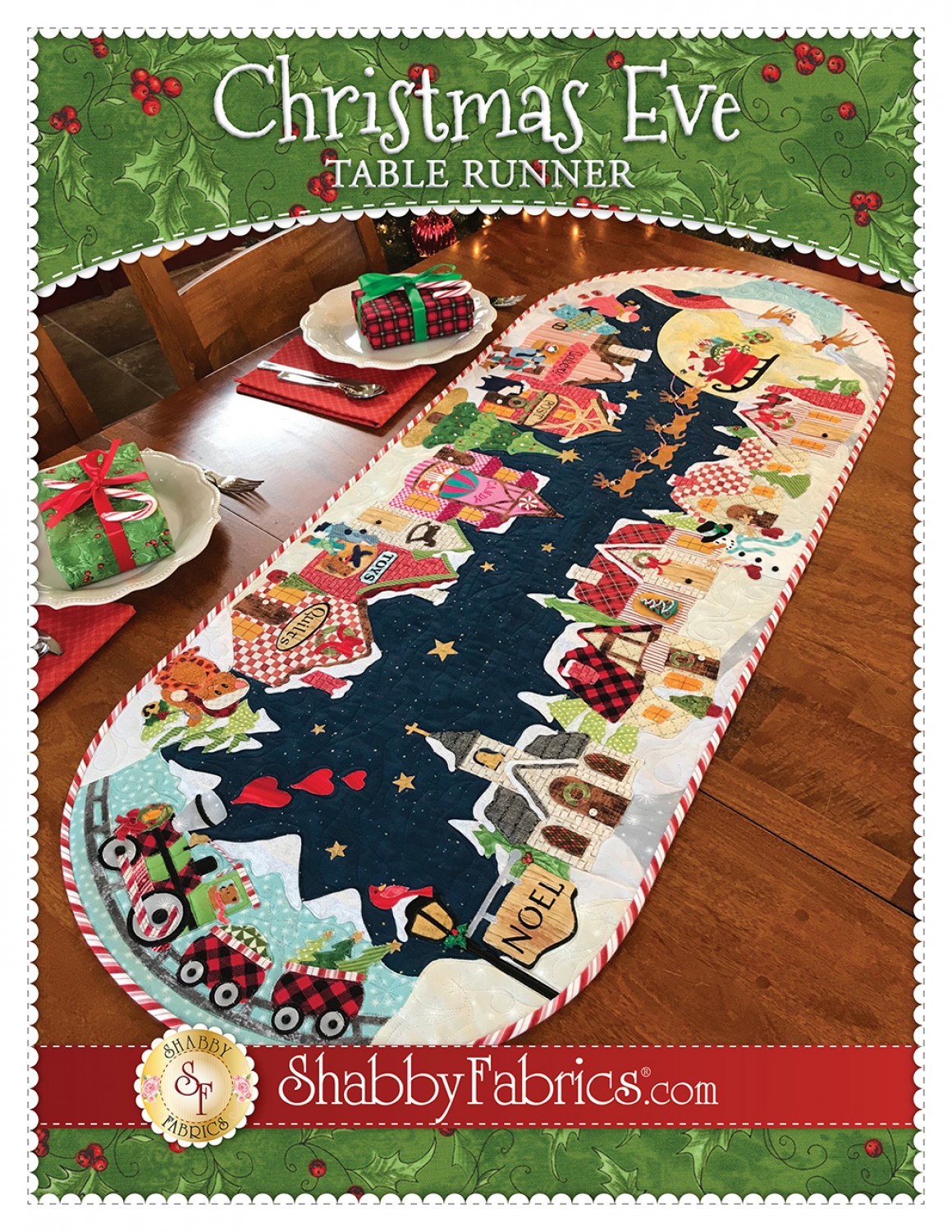 Christmas Eve Table Runner Pattern