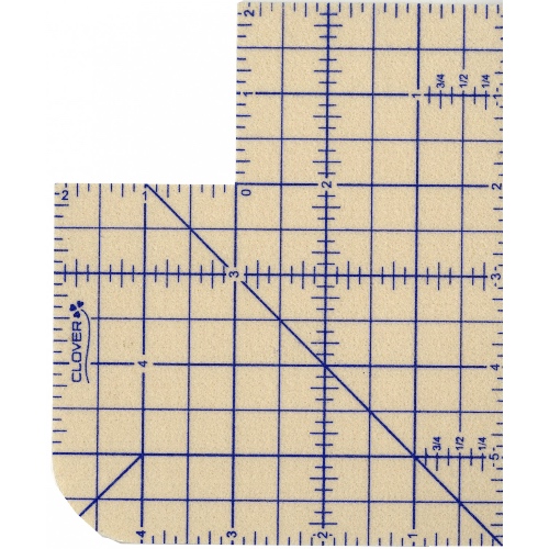 Simple folded corners ruler the quilt shop