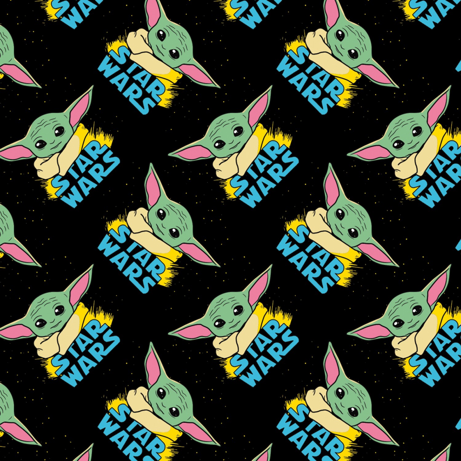 Star Wars Mandalorian The Child Baby Yoda Fabric