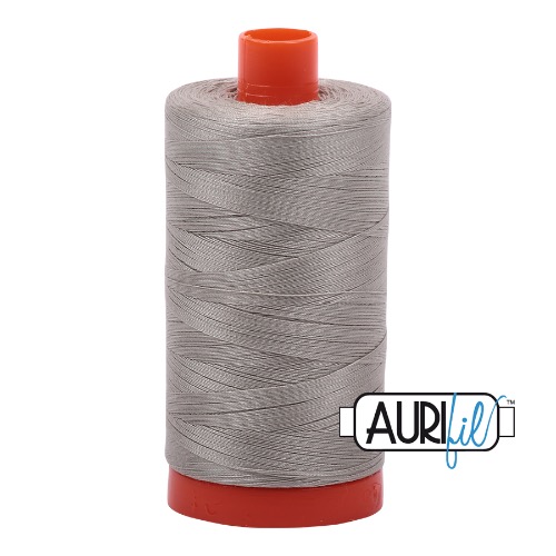Aurifil 50 1300m 5021 Light Grey Cotton Thread