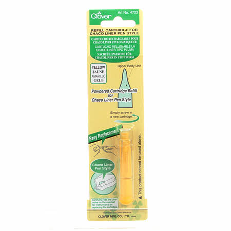 Clover Chaco Liner Pen Style Yellow Refill