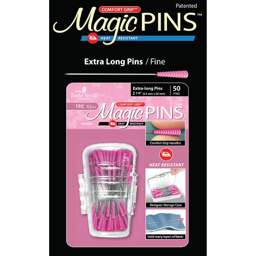 Taylor Seville Extra Long Fine Magic Pins 50pk