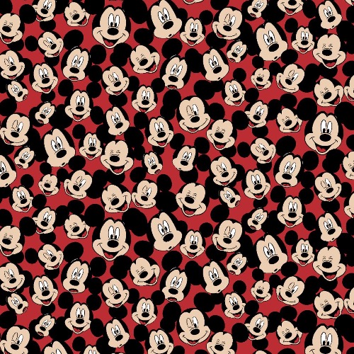FLEECE - Mickey Mouse Fleece Fabric - UK Only