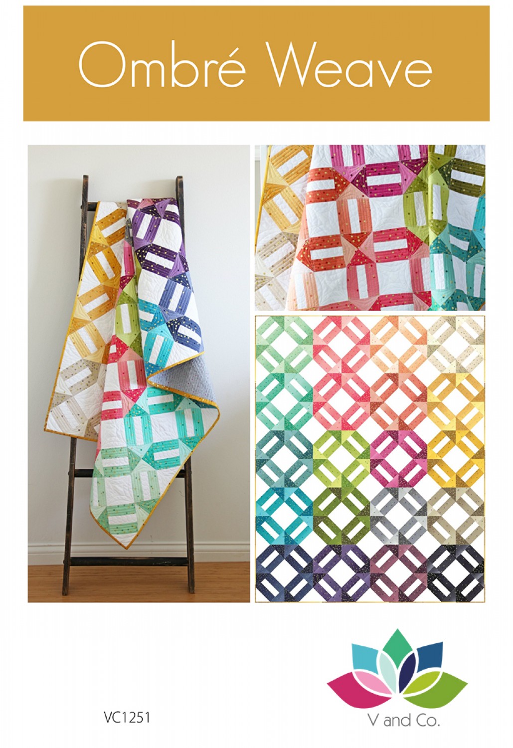Ombre Weave Quilt Pattern