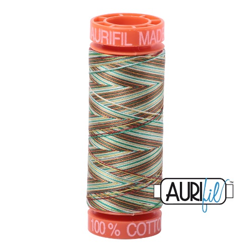 Aurifil 50 200m 4650 Cotton Thread Leaves