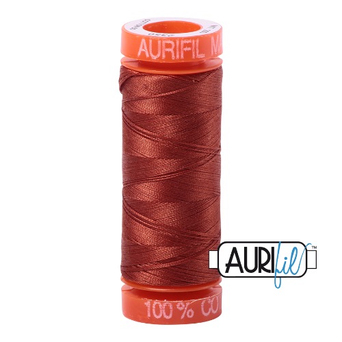 Aurifil 50 200m 2350 Cotton Thread Copper