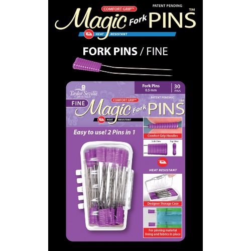 Taylor Seville Magic Fork Pins 30pk
