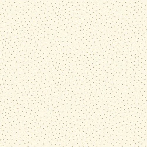 Yuletide Spot Cream Fabric Makower 2247/Q