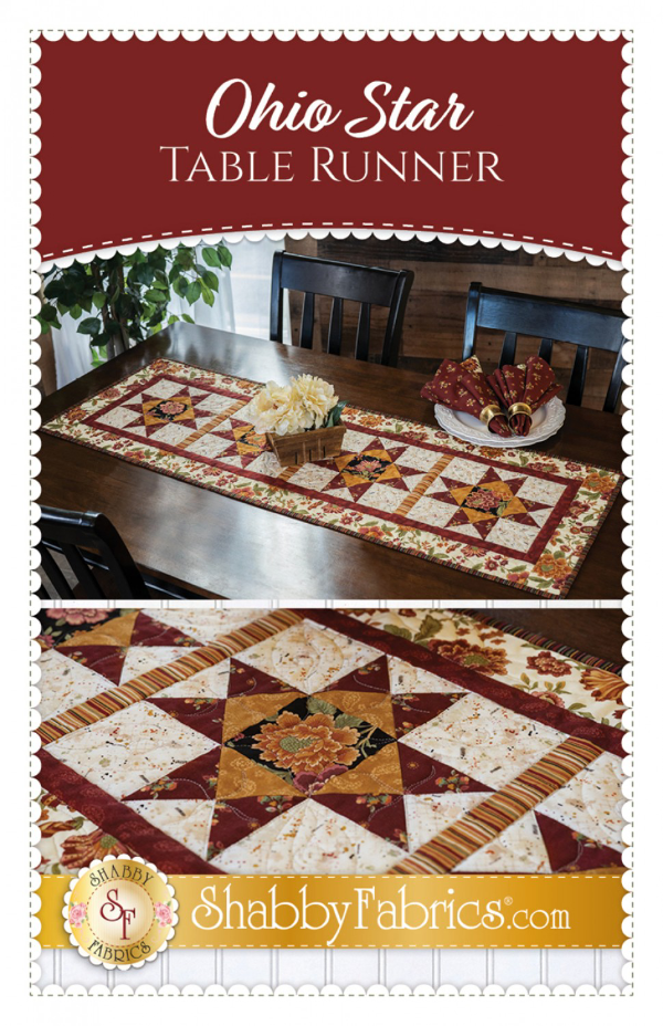 Ohio Star Table Runner Pattern