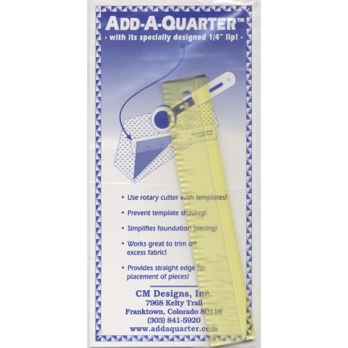 Add A-Quarter Ruler 1in x 6in