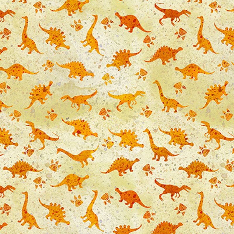 Dinosaur Friends Mini Dino Fabric