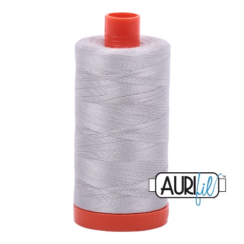 Aurifil 50 1300m 2615 Aluminium Cotton Thread