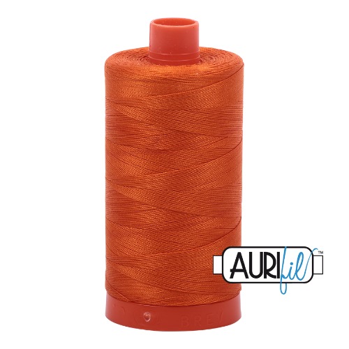 Aurifil 50 1300m 2235 Orange Cotton Thread