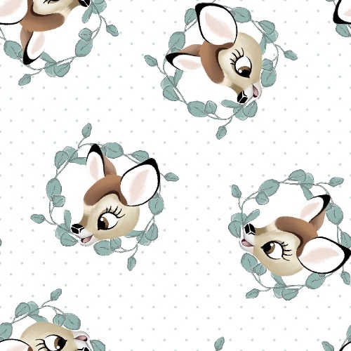 Disney Bambi Badge Fabric